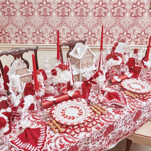Candles<Mrs. Alice Red Candles (Set of 8)