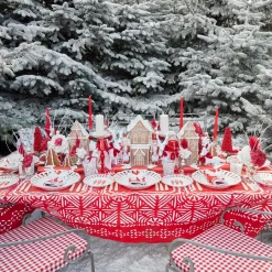 Candles<Mrs. Alice Red Candles (Set of 8)