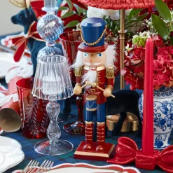 Candle Holders<Mrs. Alice Red Ceramic Bow Candleholder (Pair)