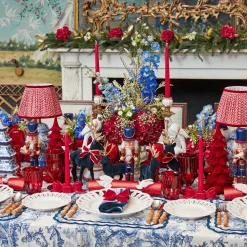 Candle Holders | Tea Light Lanterns<Mrs. Alice Red Glass Lantern Tea Light Holder Set