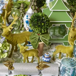 Year-round Decorations | Christmas Decorations<Mrs. Alice Ribboned Potted Boxwood Ball (Pair)