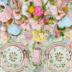 Crockery Sets<Mrs. Alice Rose Bud Dinner & Starter Plates (Set of 8)