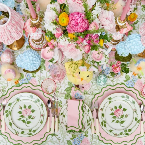 Crockery Sets<Mrs. Alice Rose Bud Dinner & Starter Plates (Set of 8)