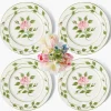 Dinner Plates | Crockery Sets<Mrs. Alice Rose Bud Dinner Plates (Set of 4)