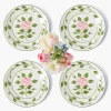 Starter Plates | Crockery Sets<Mrs. Alice Rose Bud Starter Plates (Set of 4)