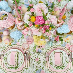 Starter Plates | Crockery Sets<Mrs. Alice Rose Bud Starter Plates (Set of 4)