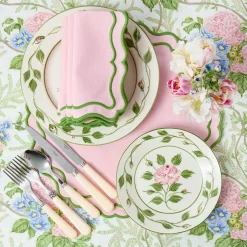 Starter Plates | Crockery Sets<Mrs. Alice Rose Bud Starter Plates (Set of 4)