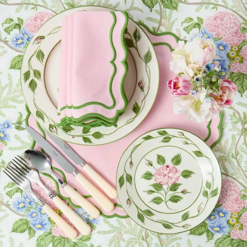 Starter Plates | Crockery Sets<Mrs. Alice Rose Bud Starter Plates (Set of 4)