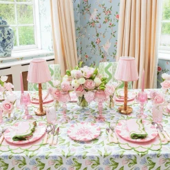 Summer Glassware | Glasses<Mrs. Alice Rose Pink Hobnail Glasses (Set of 6)