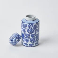 Spring Decorations | For The Homemaker<Mrs. Alice Round Chinoiserie Ginger Jars (Pair)