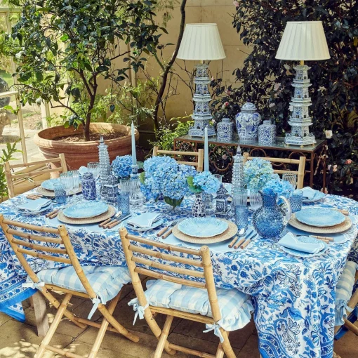 Spring Decorations | For The Homemaker<Mrs. Alice Round Chinoiserie Ginger Jars (Pair)