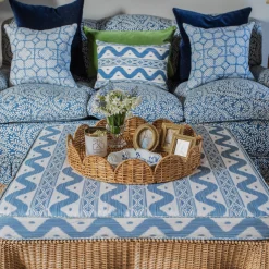 Trays | Trays<Mrs. Alice Round Rattan Scalloped Tray
