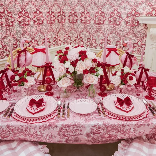 Napkin Rings & Bows<Mrs. Alice Ruby Red Velvet Napkin Bows (Set of 4)