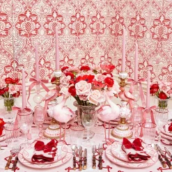 Napkin Rings & Bows<Mrs. Alice Ruby Red Velvet Napkin Bows (Set of 4)