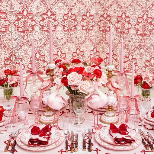Napkin Rings & Bows<Mrs. Alice Ruby Red Velvet Napkin Bows (Set of 4)