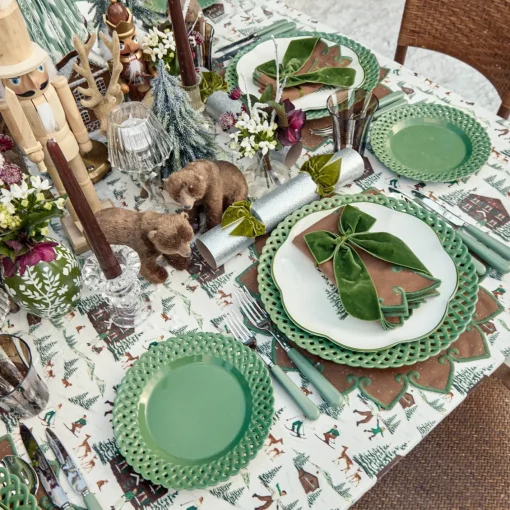 Crockery Sets<Mrs. Alice Sage Basketweave Dinner & Starter Plates (Set of 8)