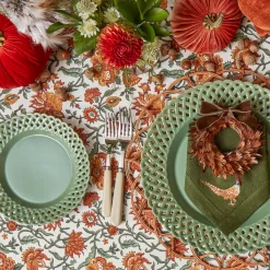 Crockery Sets<Mrs. Alice Sage Basketweave Dinner & Starter Plates (Set of 8)