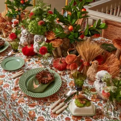 Crockery Sets<Mrs. Alice Sage Basketweave Dinner & Starter Plates (Set of 8)