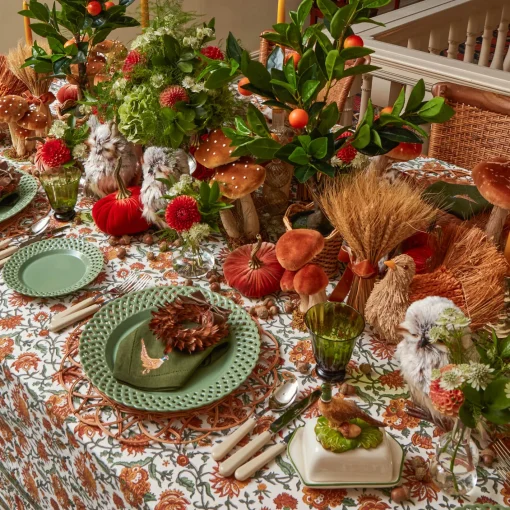 Crockery Sets<Mrs. Alice Sage Basketweave Dinner & Starter Plates (Set of 8)