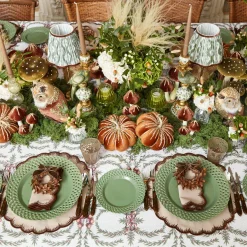 Crockery Sets<Mrs. Alice Sage Basketweave Dinner & Starter Plates (Set of 8)