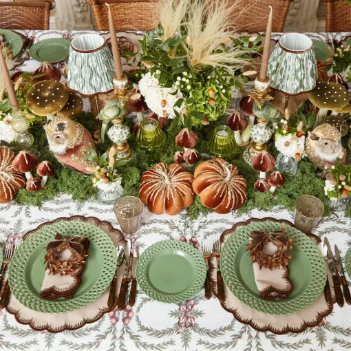 Crockery Sets<Mrs. Alice Sage Basketweave Dinner & Starter Plates (Set of 8)