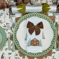 Crockery Sets<Mrs. Alice Sage Basketweave Dinner & Starter Plates (Set of 8)