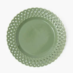 Dinner Plates<Mrs. Alice Sage Basketweave Dinner Plate