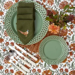 Starter Plates<Mrs. Alice Sage Basketweave Starter Plate