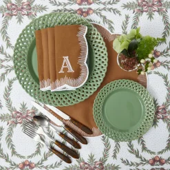 Starter Plates<Mrs. Alice Sage Basketweave Starter Plate
