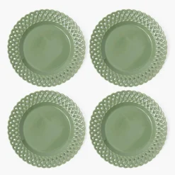 Starter Plates<Mrs. Alice Sage Basketweave Starter Plate