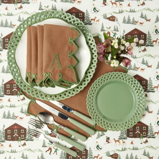 Starter Plates<Mrs. Alice Sage Basketweave Starter Plate