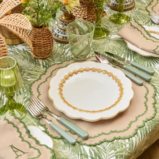 Cutlery Sets<Mrs. Alice Sage Green Cutlery (5 Piece)