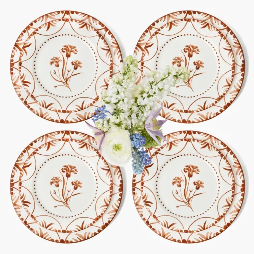 Summer Crockery | Crockery Sets<Mrs. Alice Santa Kristina Dinner & Starter Plates (Set of 8)