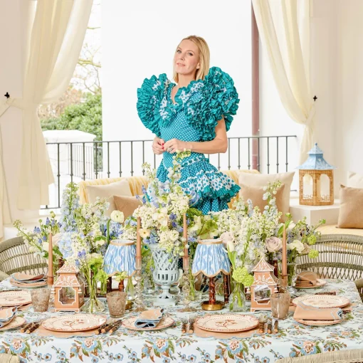Summer Crockery | Crockery Sets<Mrs. Alice Santa Kristina Dinner & Starter Plates (Set of 8)