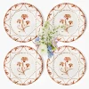 Summer Crockery | Dinner Plates<Mrs. Alice Santa Kristina Dinner Plates (Set of 4)