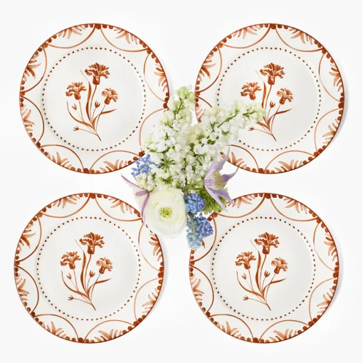 Summer Crockery | Starter Plates<Mrs. Alice Santa Kristina Starter Plates (Set of 4)