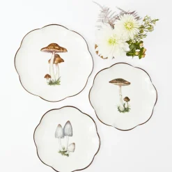 Dinner Plates<Mrs. Alice Scalloped Mushroom Dinner Plate