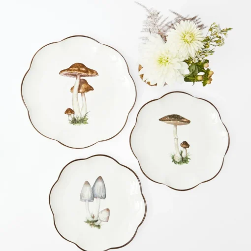 Dinner Plates<Mrs. Alice Scalloped Mushroom Dinner Plate