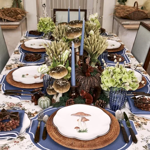 Dinner Plates<Mrs. Alice Scalloped Mushroom Dinner Plate