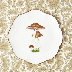 Dinner Plates<Mrs. Alice Scalloped Mushroom Dinner Plate