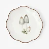 Starter Plates<Mrs. Alice Scalloped Mushroom Starter Plate (Grey)
