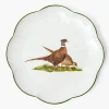Dinner Plates<Mrs. Alice Scalloped Pheasant Dinner Plate