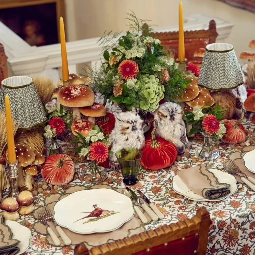 Dinner Plates | Crockery Sets<Mrs. Alice Scalloped Pheasant Dinner Plates (Set of 4)