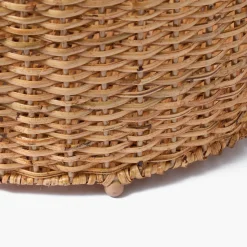 For Him | Neutral Chic<Mrs. Alice Scalloped Rattan Log Basket