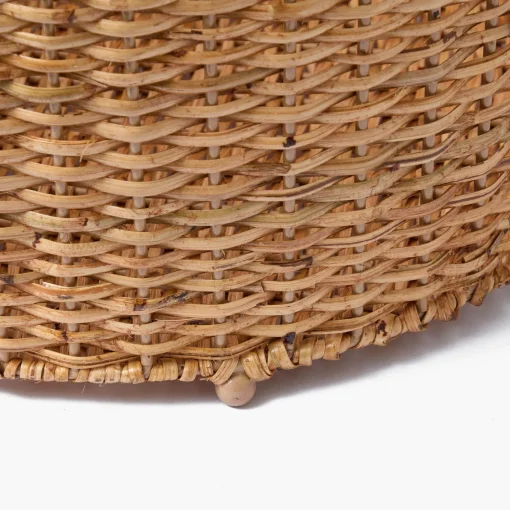 For Him | Neutral Chic<Mrs. Alice Scalloped Rattan Log Basket