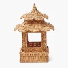 Year-round Decorations | Spring Decorations<Mrs. Alice Scalloped Rattan Pagoda Lantern