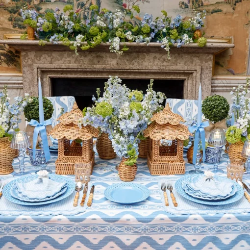 Year-round Decorations | Spring Decorations<Mrs. Alice Scalloped Rattan Pagoda Lantern