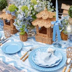 Year-round Decorations | Spring Decorations<Mrs. Alice Scalloped Rattan Pagoda Lantern
