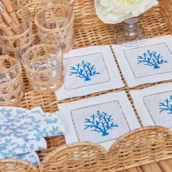 Trays | Trays<Mrs. Alice Scalloped Rattan Tray