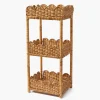 Furniture | Furniture<Mrs. Alice Scalloped Tiered Rattan Side Table